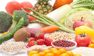 野菜や果物など、腸内環境を整える食べ物